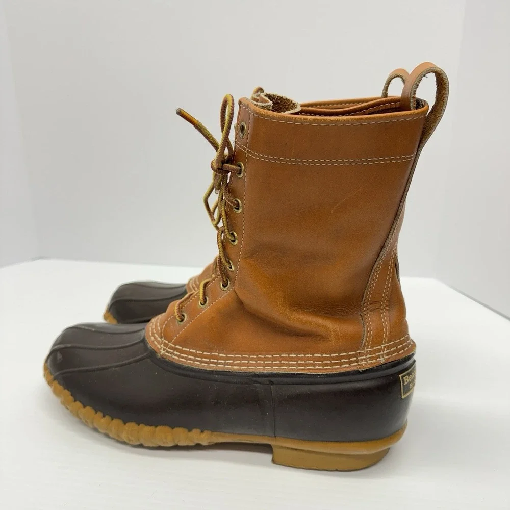 L.L.Bean Duck Boots Men's Size 11 Brown 8